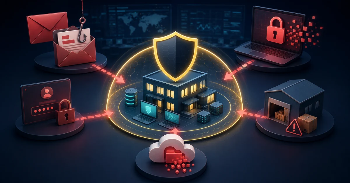Cinq menaces cyber ciblant les PME et leurs protections