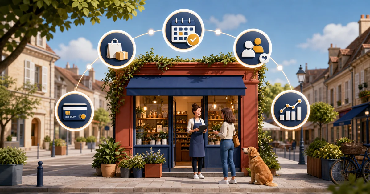 Transformation digitale commerces
