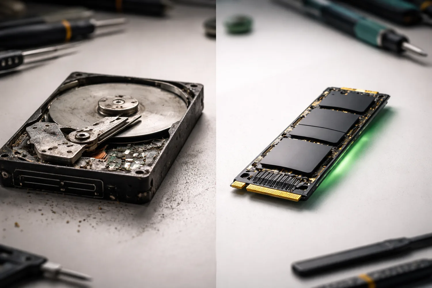 Upgrade PC SSD et RAM