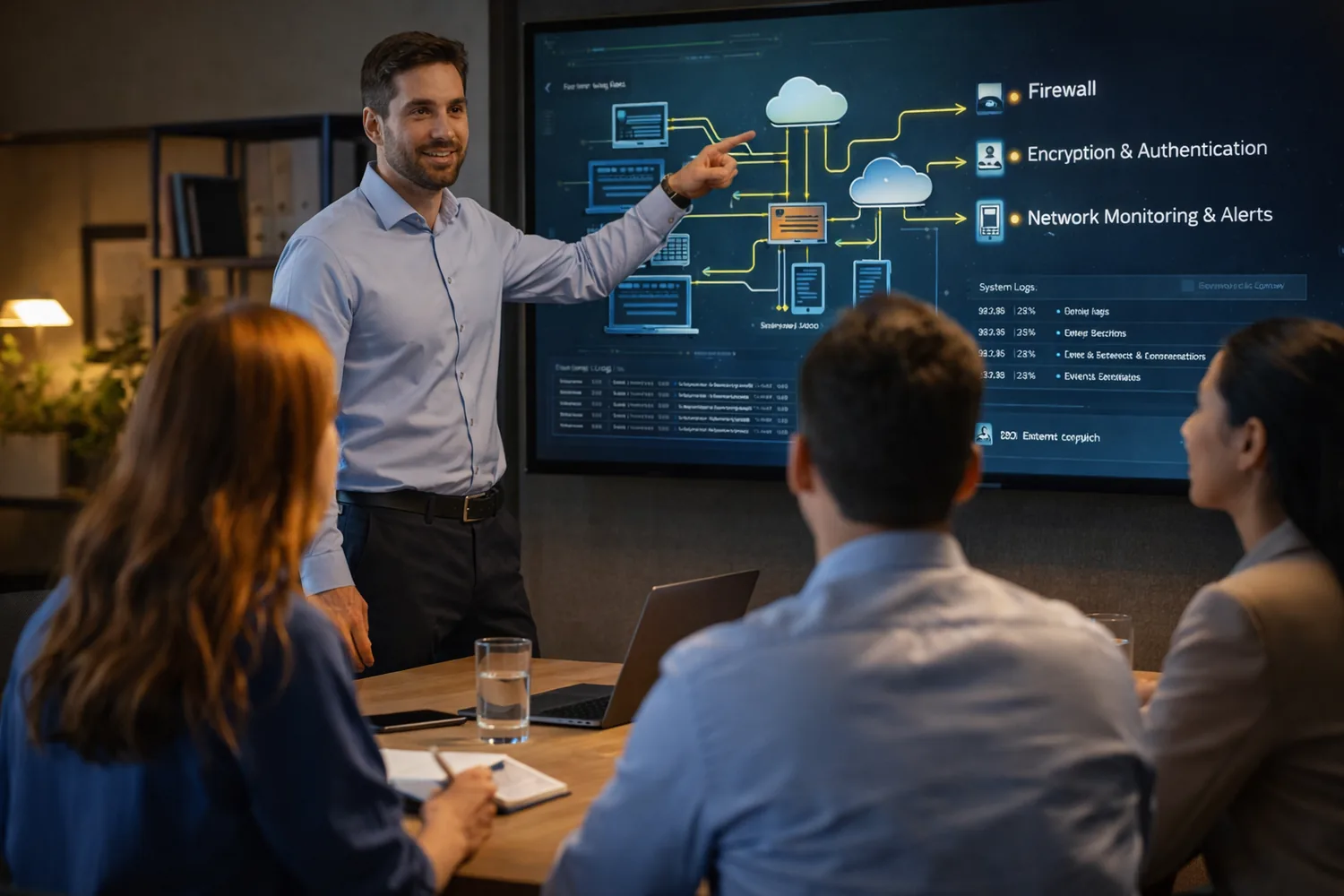 Formation et mentorat informatique en entreprise